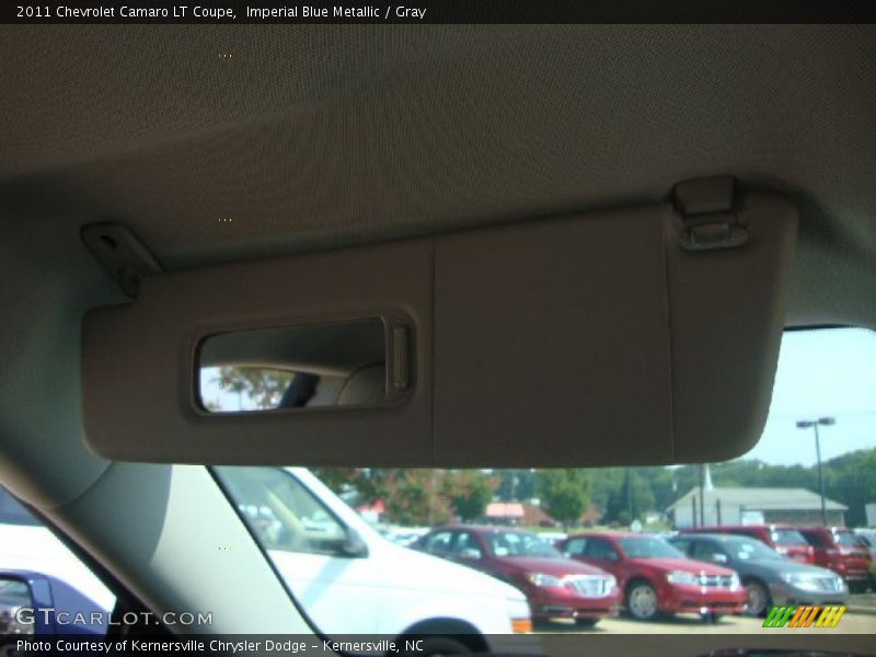 Imperial Blue Metallic / Gray 2011 Chevrolet Camaro LT Coupe