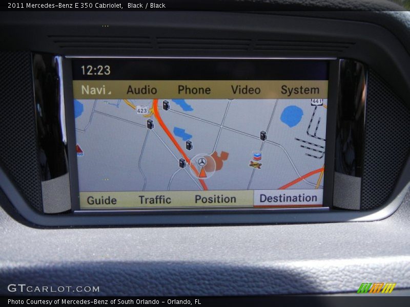 Black / Black 2011 Mercedes-Benz E 350 Cabriolet