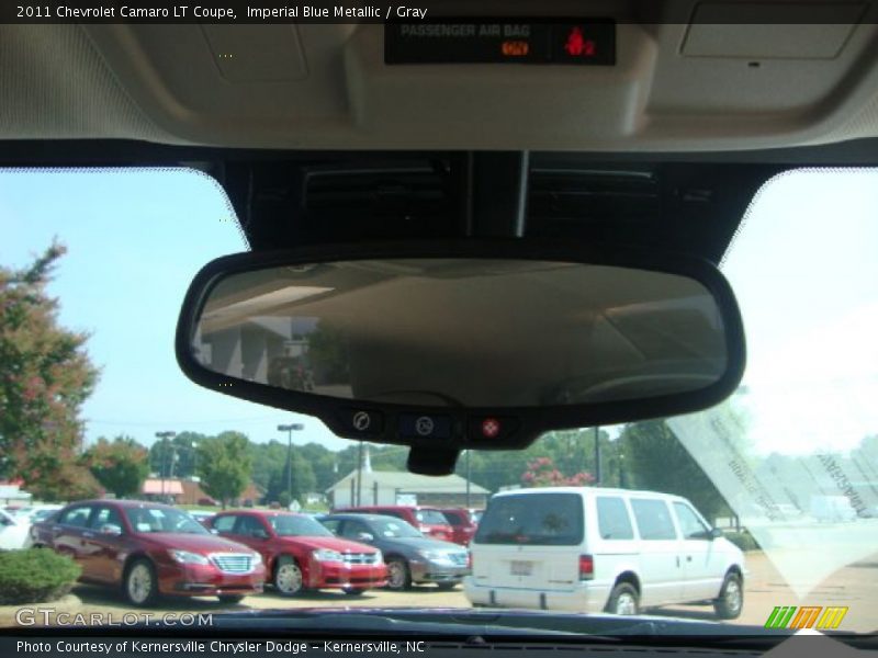 Imperial Blue Metallic / Gray 2011 Chevrolet Camaro LT Coupe