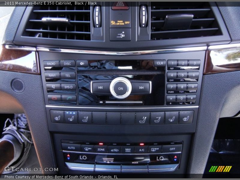 Black / Black 2011 Mercedes-Benz E 350 Cabriolet