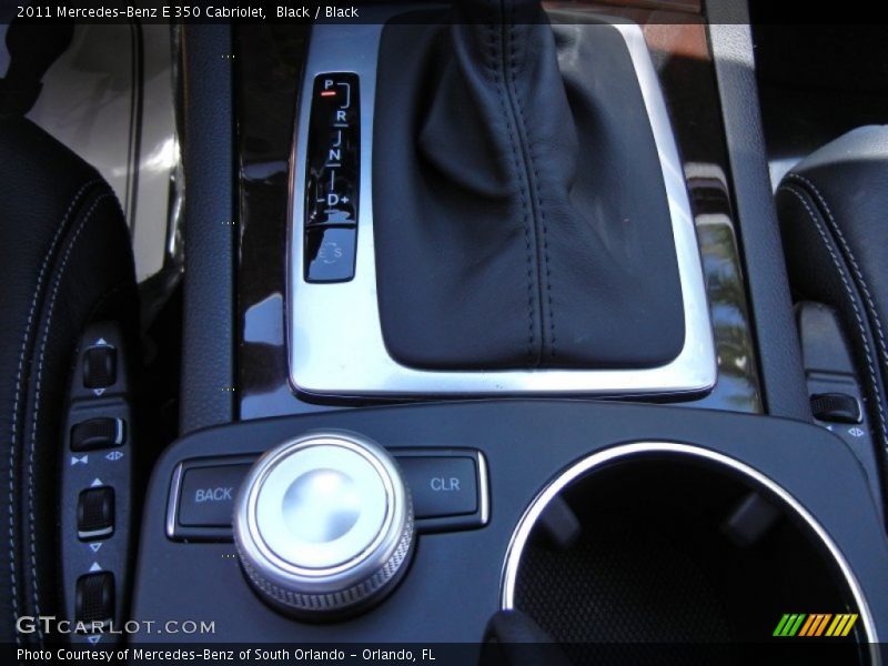 Black / Black 2011 Mercedes-Benz E 350 Cabriolet
