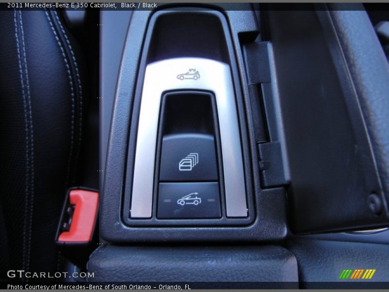 Black / Black 2011 Mercedes-Benz E 350 Cabriolet