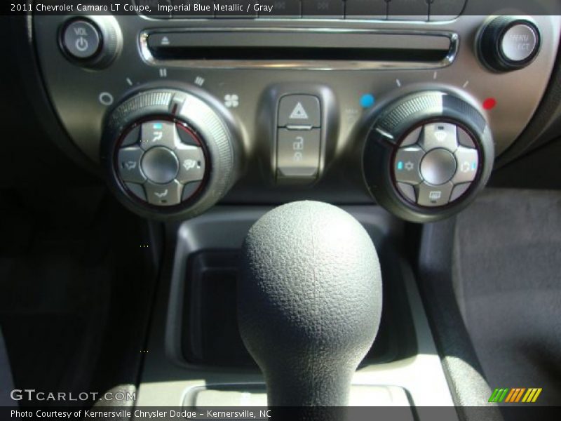 Imperial Blue Metallic / Gray 2011 Chevrolet Camaro LT Coupe