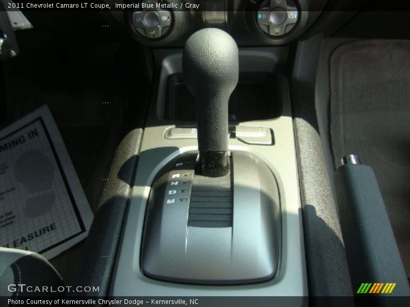 Imperial Blue Metallic / Gray 2011 Chevrolet Camaro LT Coupe