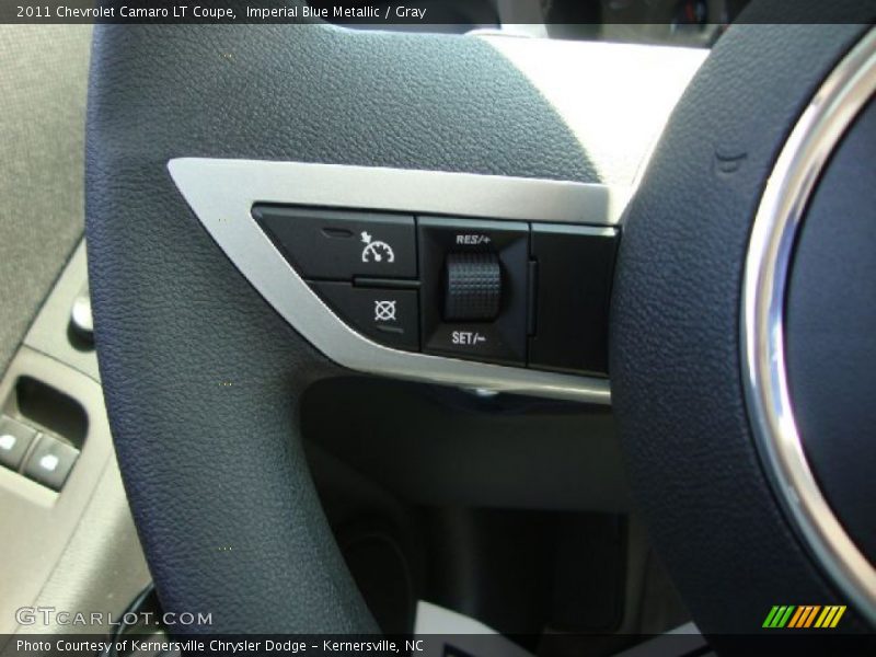 Imperial Blue Metallic / Gray 2011 Chevrolet Camaro LT Coupe