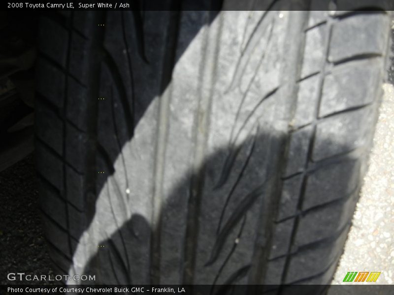 Super White / Ash 2008 Toyota Camry LE