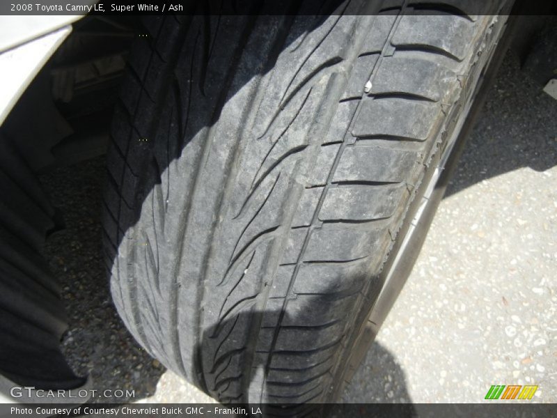 Super White / Ash 2008 Toyota Camry LE