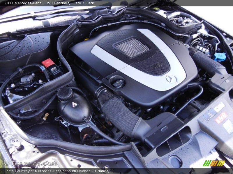 Black / Black 2011 Mercedes-Benz E 350 Cabriolet
