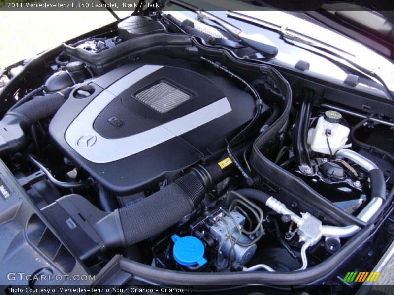 Black / Black 2011 Mercedes-Benz E 350 Cabriolet