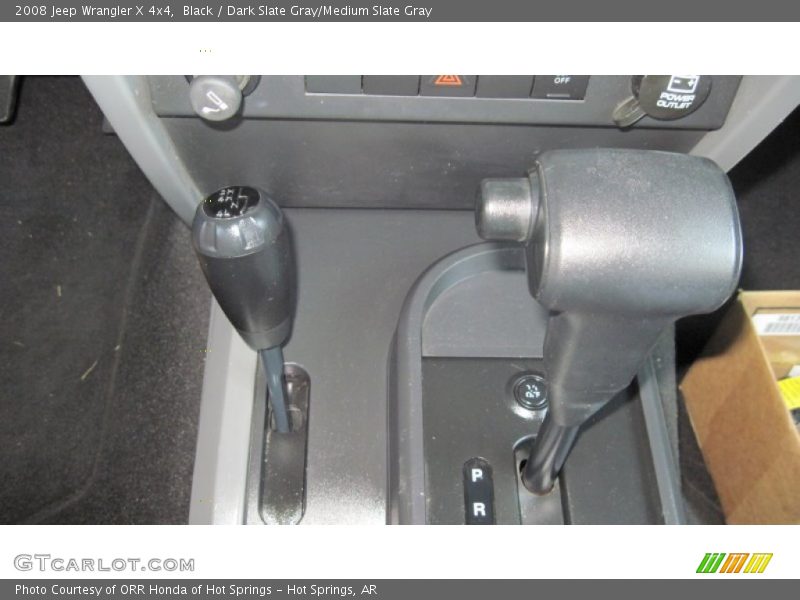 Black / Dark Slate Gray/Medium Slate Gray 2008 Jeep Wrangler X 4x4