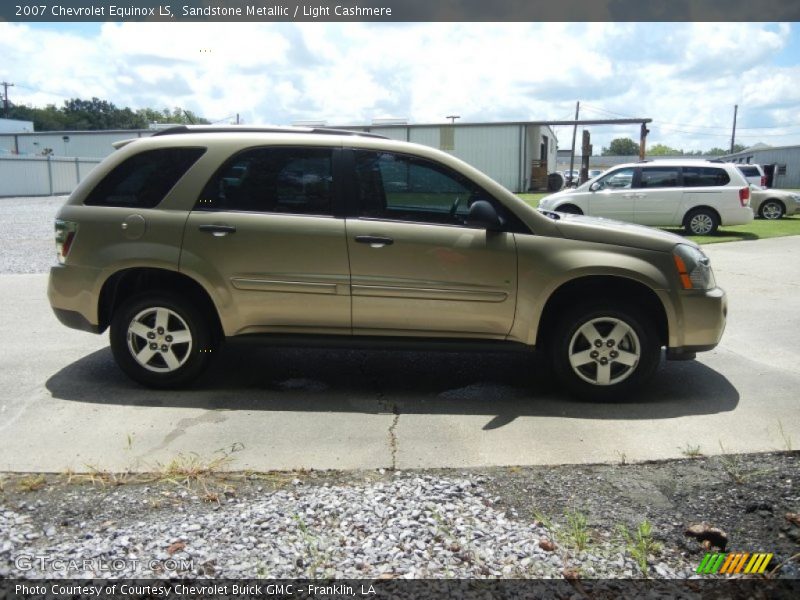 Sandstone Metallic / Light Cashmere 2007 Chevrolet Equinox LS