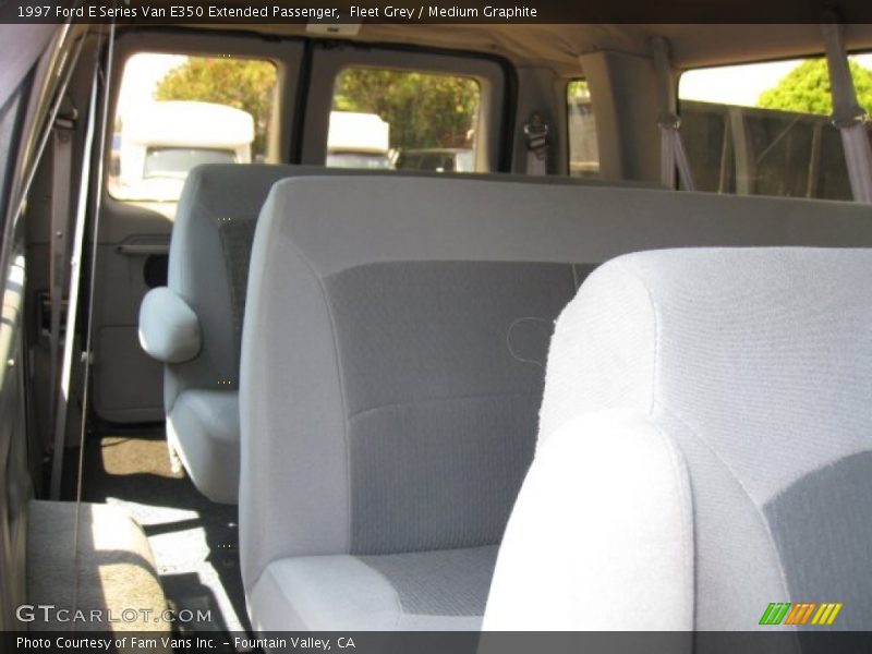  1997 E Series Van E350 Extended Passenger Medium Graphite Interior