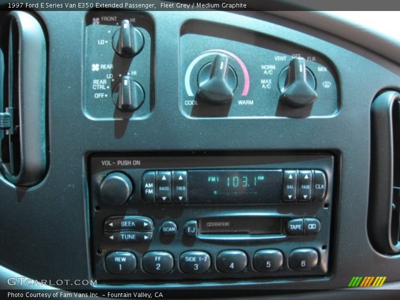 Controls of 1997 E Series Van E350 Extended Passenger