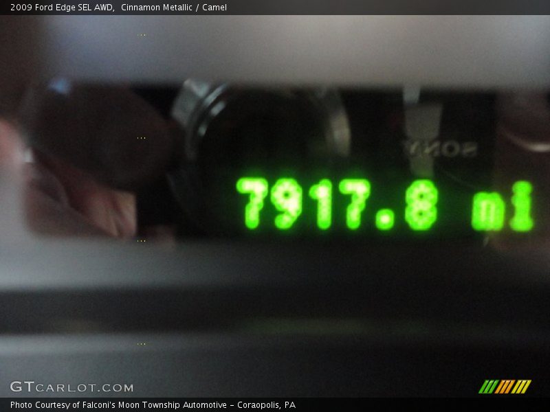 Cinnamon Metallic / Camel 2009 Ford Edge SEL AWD