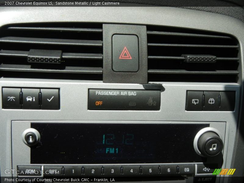 Sandstone Metallic / Light Cashmere 2007 Chevrolet Equinox LS