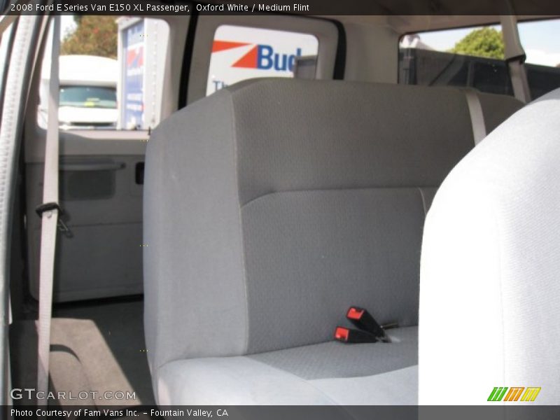 Oxford White / Medium Flint 2008 Ford E Series Van E150 XL Passenger