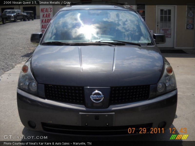 Smoke Metallic / Gray 2006 Nissan Quest 3.5