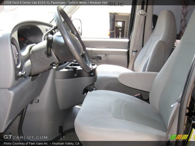  2008 E Series Van E150 XL Passenger Medium Flint Interior