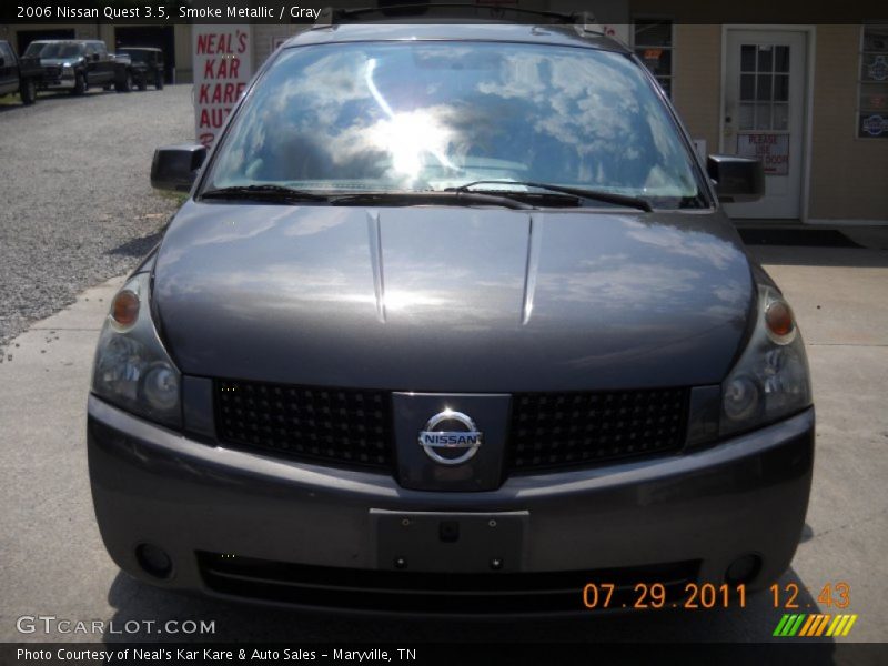 Smoke Metallic / Gray 2006 Nissan Quest 3.5