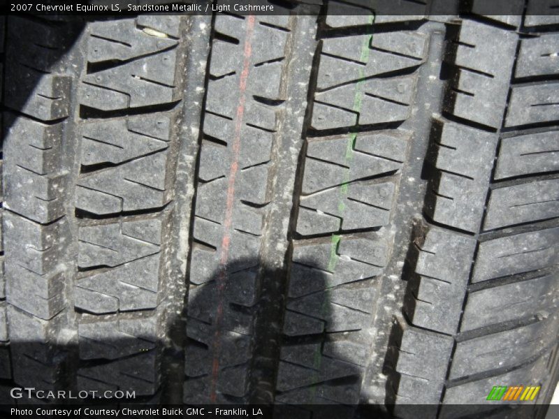 Sandstone Metallic / Light Cashmere 2007 Chevrolet Equinox LS
