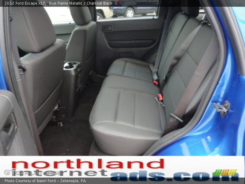 Blue Flame Metallic / Charcoal Black 2012 Ford Escape XLT