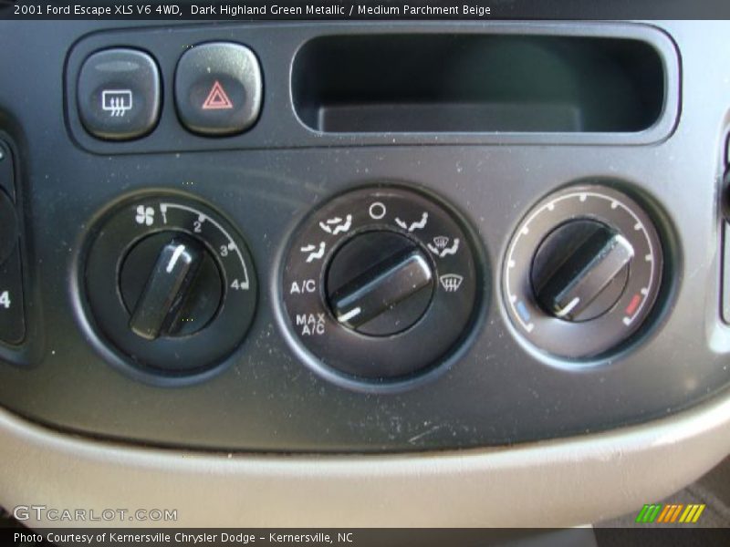 Controls of 2001 Escape XLS V6 4WD