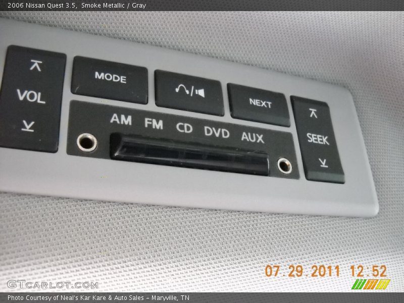 Smoke Metallic / Gray 2006 Nissan Quest 3.5