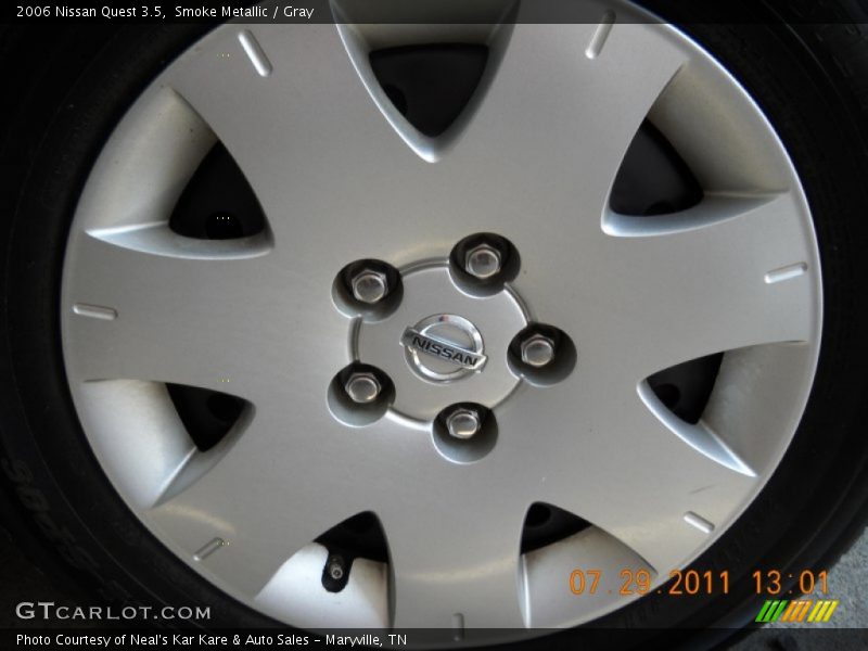 Smoke Metallic / Gray 2006 Nissan Quest 3.5