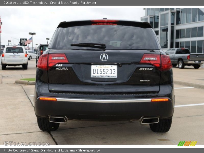 Crystal Black Pearl / Parchment 2010 Acura MDX Technology
