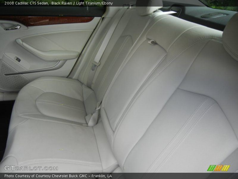 Black Raven / Light Titanium/Ebony 2008 Cadillac CTS Sedan