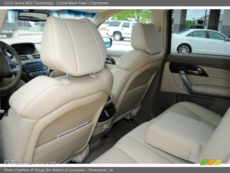  2010 MDX Technology Parchment Interior