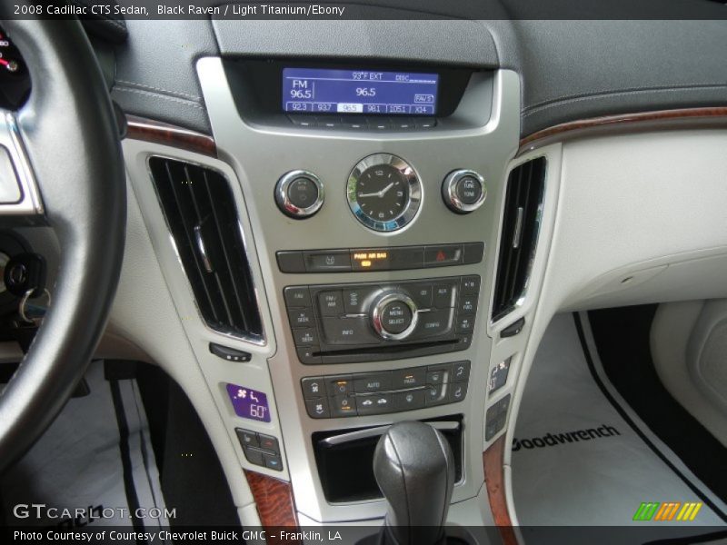 Black Raven / Light Titanium/Ebony 2008 Cadillac CTS Sedan