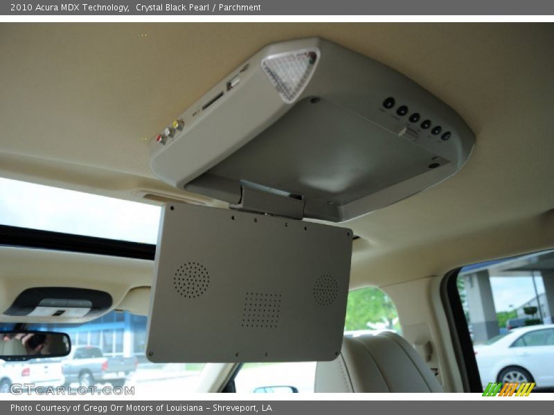 Crystal Black Pearl / Parchment 2010 Acura MDX Technology