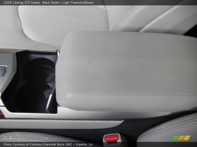Black Raven / Light Titanium/Ebony 2008 Cadillac CTS Sedan