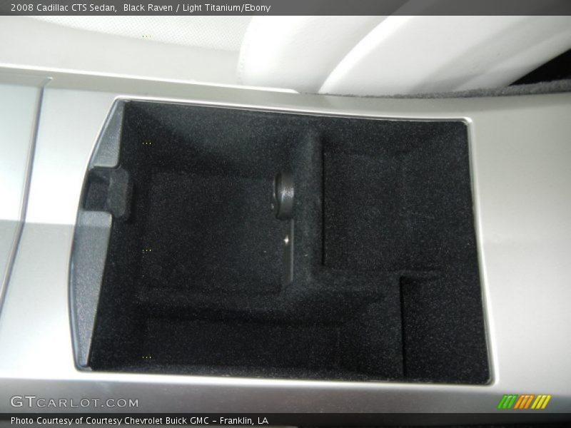 Black Raven / Light Titanium/Ebony 2008 Cadillac CTS Sedan