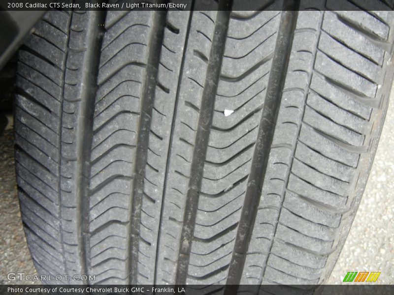 Black Raven / Light Titanium/Ebony 2008 Cadillac CTS Sedan