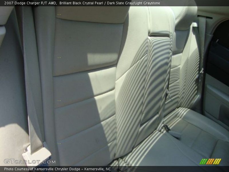 Brilliant Black Crystal Pearl / Dark Slate Gray/Light Graystone 2007 Dodge Charger R/T AWD