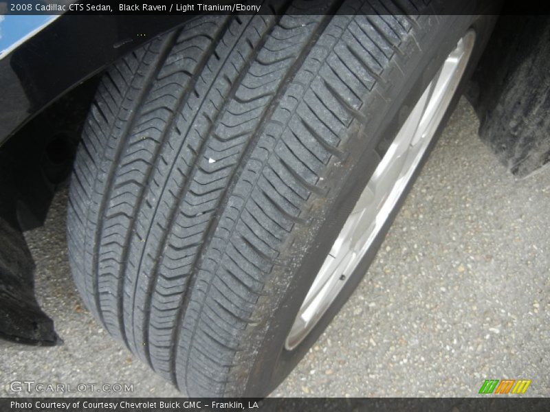 Black Raven / Light Titanium/Ebony 2008 Cadillac CTS Sedan