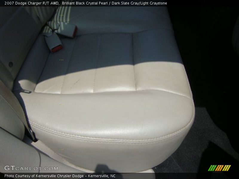 Brilliant Black Crystal Pearl / Dark Slate Gray/Light Graystone 2007 Dodge Charger R/T AWD