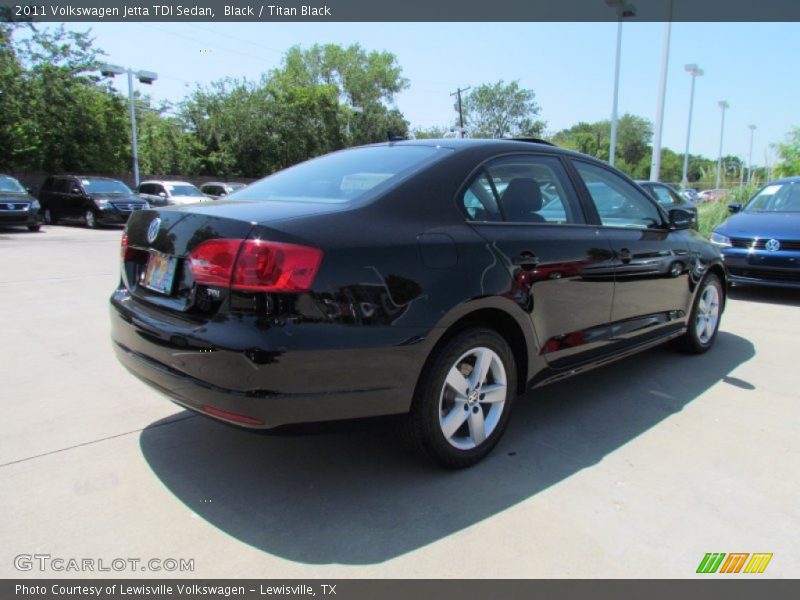 Black / Titan Black 2011 Volkswagen Jetta TDI Sedan