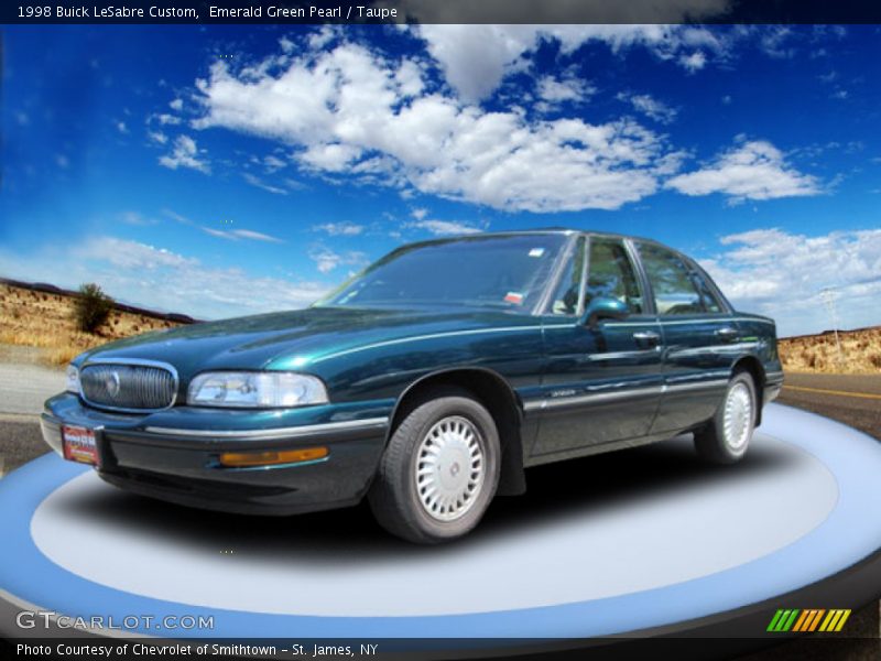 Emerald Green Pearl / Taupe 1998 Buick LeSabre Custom