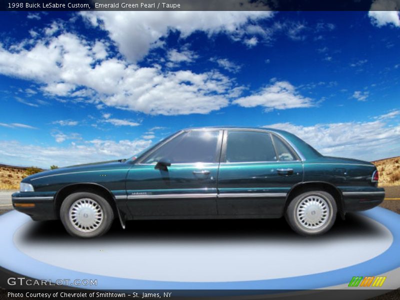 Emerald Green Pearl / Taupe 1998 Buick LeSabre Custom
