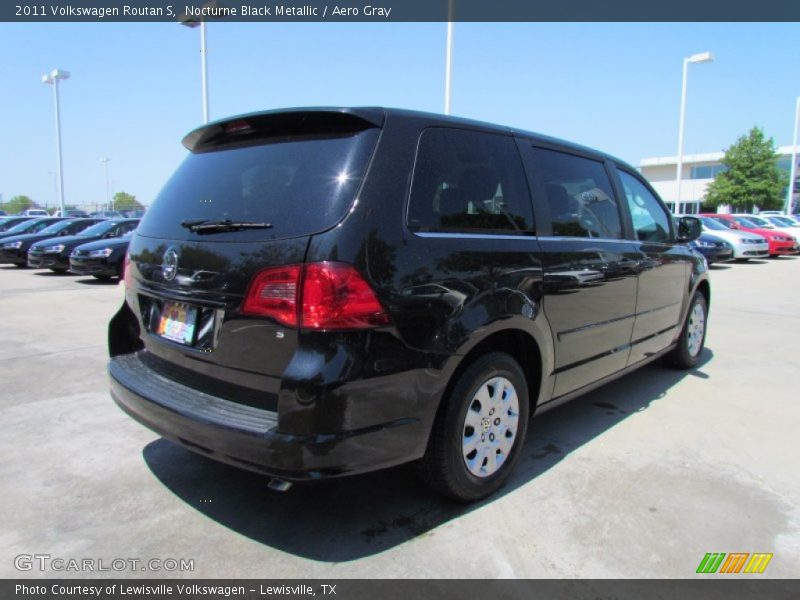 Nocturne Black Metallic / Aero Gray 2011 Volkswagen Routan S