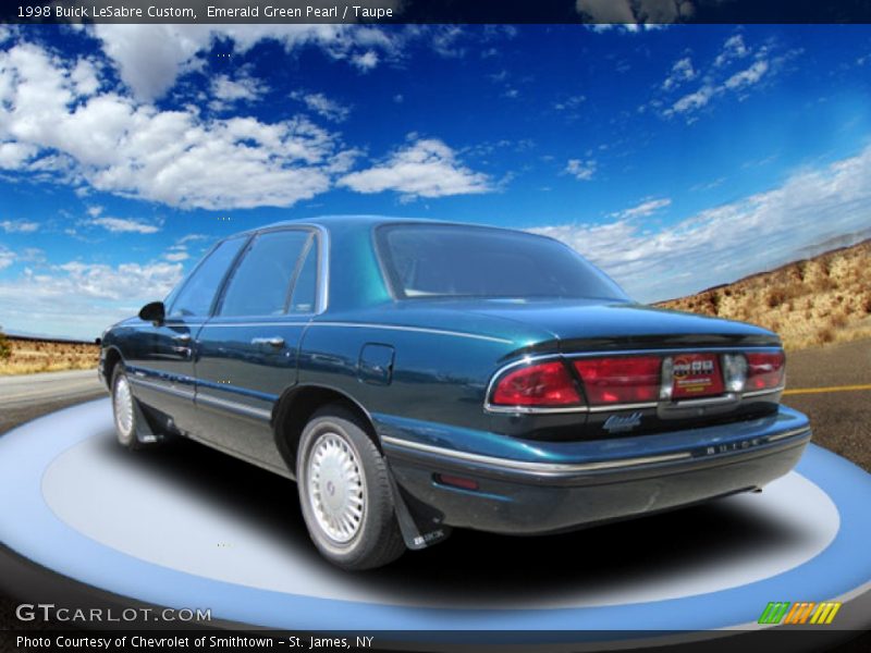 Emerald Green Pearl / Taupe 1998 Buick LeSabre Custom