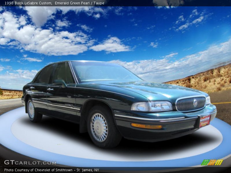 Emerald Green Pearl / Taupe 1998 Buick LeSabre Custom