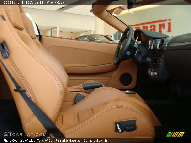  2008 F430 Spider F1 Cuoio Interior