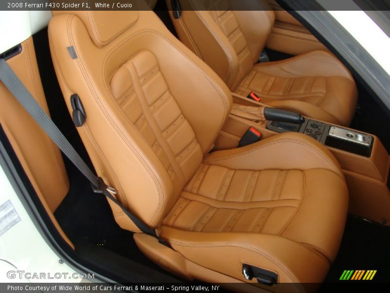  2008 F430 Spider F1 Cuoio Interior