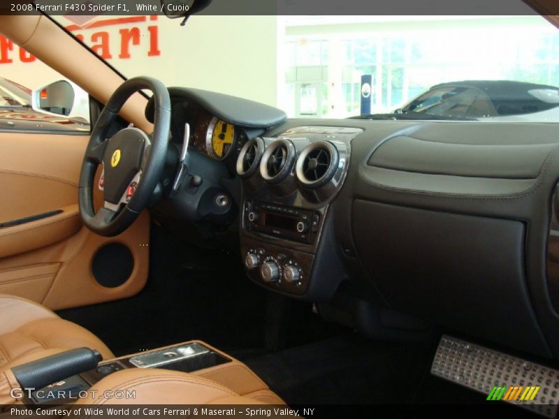 Dashboard of 2008 F430 Spider F1