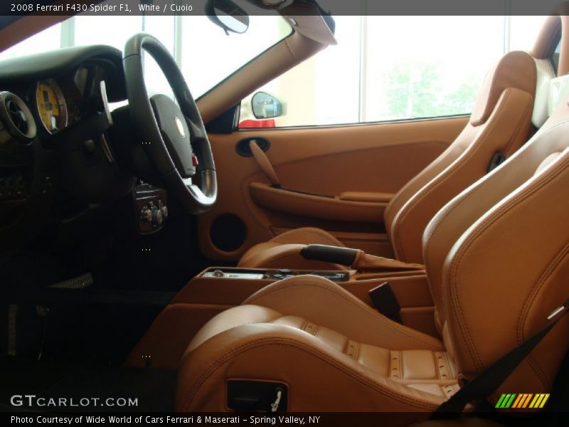  2008 F430 Spider F1 Cuoio Interior