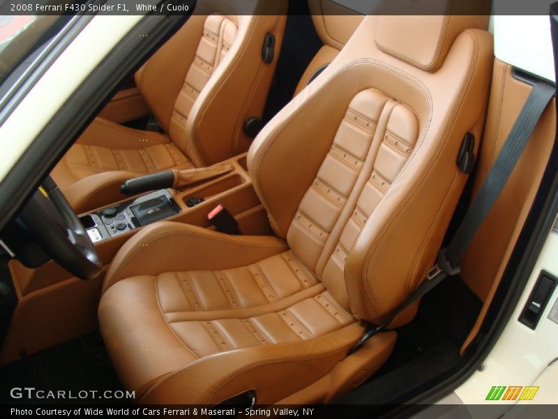  2008 F430 Spider F1 Cuoio Interior